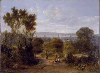 View in Jesmond, Newcastle upon Tyne, c.1845